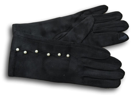 black gloves