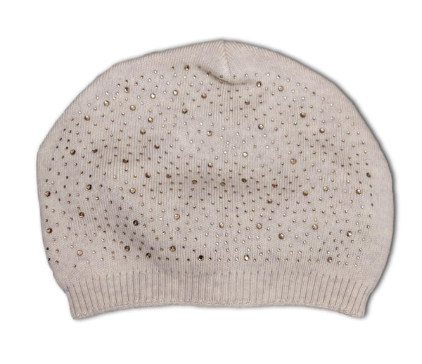 H1 Grey Beanie Hat with sparkles