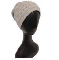 H1 Grey Beanie Hat with sparkles