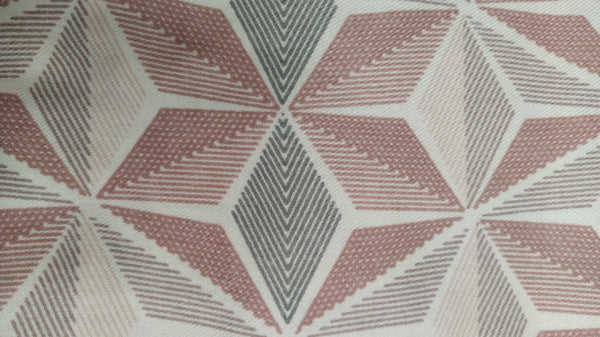SC094 Pink Geometric pashmina weight
